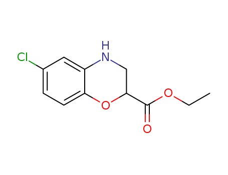 Ethyl 6-chloro-3,4-dihydro-2H-1,4-benzoxazine-2-carboxylate