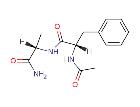 Molecular Structure of 29701-44-8 (L-Alaninamide, N-acetyl-L-phenylalanyl-)
