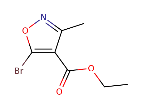 Molecular Structure of 25786-74-7 (ethyl 5-bromo-3-methylisoxazole-4-carboxylate)