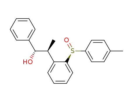 (1S,2S)-1-Phenyl-2-[2-((S)-toluene-4-sulfinyl)-phenyl]-propan-1-ol