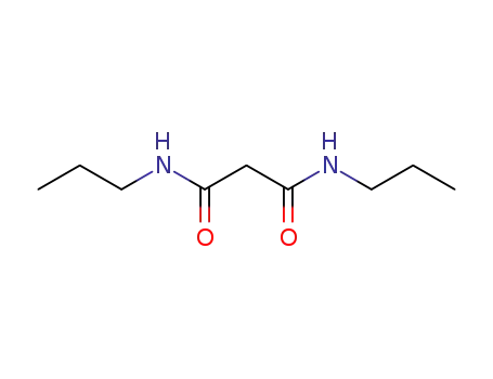 Molecular Structure of 10551-78-7 (Propanediamide, N,N'-dipropyl-)