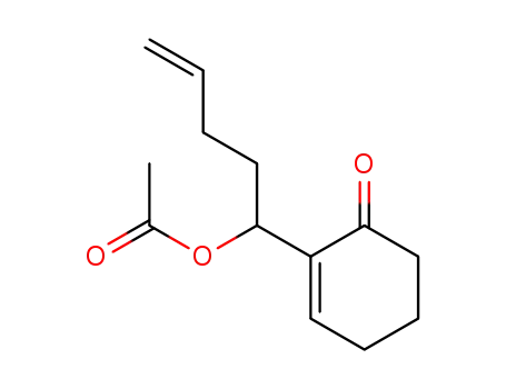 2-Cyclohexen-1-one, 2-[1-(acetyloxy)-4-pentenyl]-