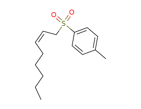 Benzene, 1-methyl-4-(2-octenylsulfonyl)-, (Z)-