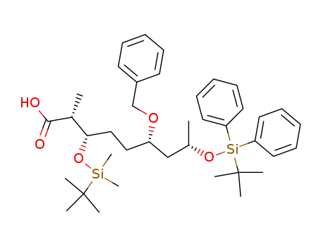 (2R,3S,6S,8S)-6-benzyloxy-3-(tert-butyldimethylsilyloxy)-8-(tert-butyldiphenylsilyloxy)-2-methylnonanoic acid