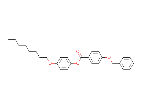 Benzoic acid, 4-(phenylmethoxy)-, 4-(octyloxy)phenyl ester