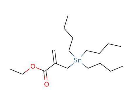 2-Propenoic acid, 2-[(tributylstannyl)methyl]-, ethyl ester