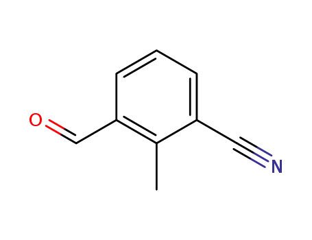 벤조 니트릴, 3- 포르 밀 -2- 메틸-(9CI)