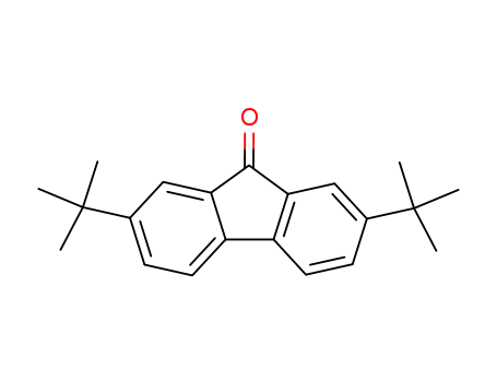 Molecular Structure of 58775-13-6 (2,7-Di-tert-butyl-9H-fluorene-9-one)