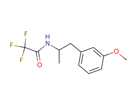 N-(trifluoroacetyl)-1-(3-methoxyphenyl)-2-aminopropane