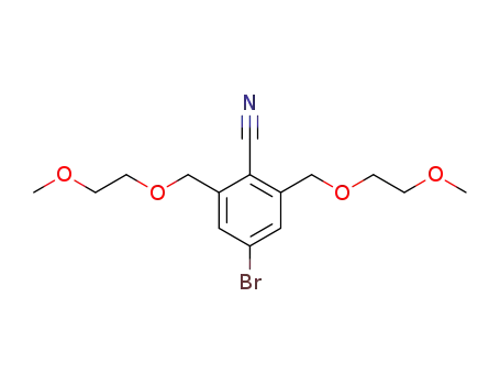 4-bromo-2,6-bis-(2-methoxy-ethoxymethyl)-benzonitrile