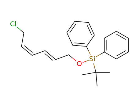 Silane, [(6-chloro-2,4-hexadienyl)oxy](1,1-dimethylethyl)diphenyl-, (Z,E)-