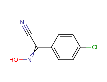 Benzeneacetonitrile, 4-chloro-a-(hydroxyimino)-