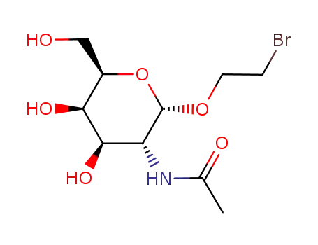 2-Bromoethyl 2-acetamido-2-deoxy-α-D-galactopyranoside