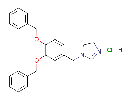 1-<3,4-bis(benzyloxy)benzyl>imidazoline hydrochloride