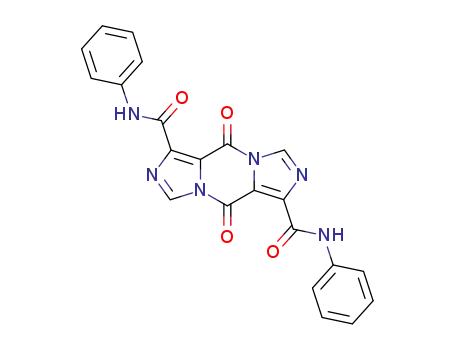 5,10-dioxo-N<sup>1</sup>,N<sup>6</sup>-diphenyl-5,10-dihydrodiimidazo[1,5-a:1',5'-d]pyrazine-1,6-dicarboxamide
