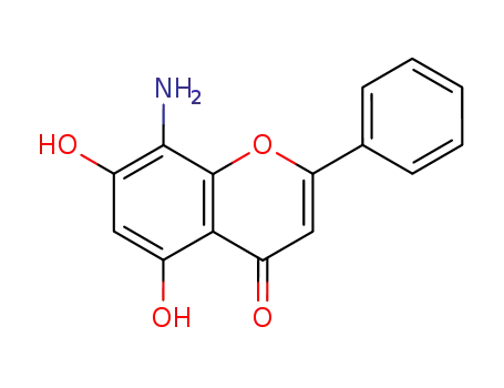 4H-1-Benzopyran-4-one,8-amino-5,7-dihydroxy-2-phenyl-(9CI)