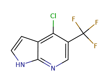 1H-Pyrrolo[2,3-b]pyridine,4-chloro-5-(trifluoromethyl)-