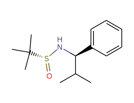 (R<SUB>S</SUB>,R)-N-(2-methyl-1-phenylpropyl)-2-methylpropane-2-sulfinamide