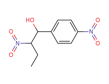 Molecular Structure of 222025-81-2 (2-nitro-1-(4-nitrophenyl)butan-1-ol)