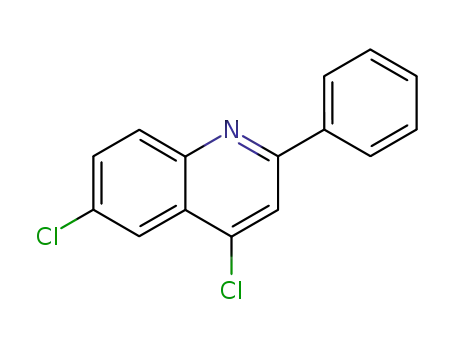 Molecular Structure of 100914-76-9 (4,6-DICHLORO-2-PHENYLQUINOLINE)
