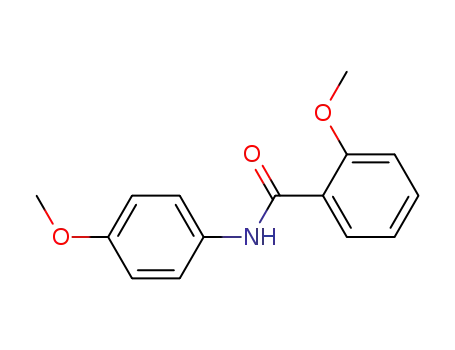Molecular Structure of 97618-68-3 (2-Methoxy-N-(4-Methoxyphenyl)benzaMide, 97%)
