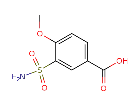3-(아미노설포닐)-4-메톡시벤조산