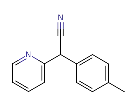 2-Pyridineacetonitrile, a-(4-methylphenyl)-