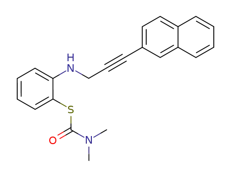 S-[2-{(N-3'-(2-naphthyl)prop-2'-ynyl)}aminophenyl]-N,N-dimethylthiocarbamate