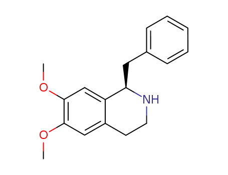 (1R)-1-benzyl-6,7-dimethoxy-1,2,3,4-tetrahydroisoquinoline