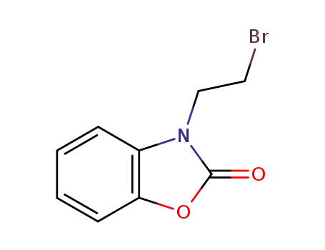 Molecular Structure of 27170-93-0 (3-(2-BROMOETHYL)-1,3-BENZOXAZOL-2(3H)-ONE)