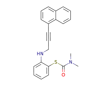 S-[2-{(N-3'-(1-naphthyl)prop-2'-ynyl)}aminophenyl]-N,N-dimethylthiocarbamate