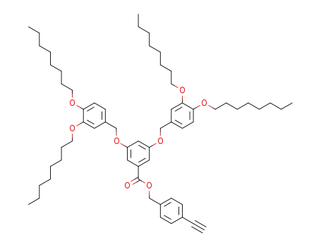 4-ethynylbenzyl 3,5-bis[3',4'-di(octan-1-yloxy)benzyloxy]benzoate