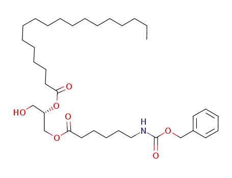 1-O-[6-(N-carbobenzyloxyamino)-hexanoyl]-2-O-octadecanoyl-sn-glycerol