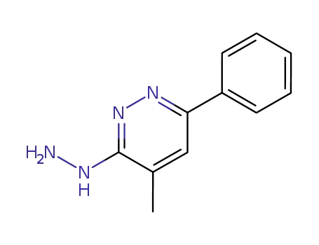 3(2H)-Pyridazinone, 4-methyl-6-phenyl-, hydrazone