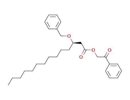 Phenacyl (3R)-3-phenylmethoxytetradecanoate