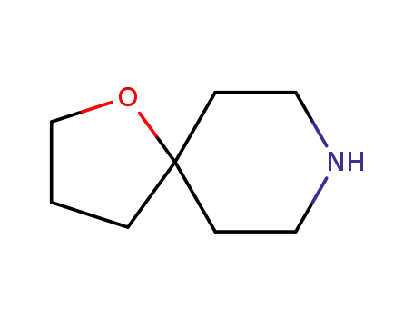 Molecular Structure of 176-92-1 (1-Oxa-8-azaspiro[4.5]decane)
