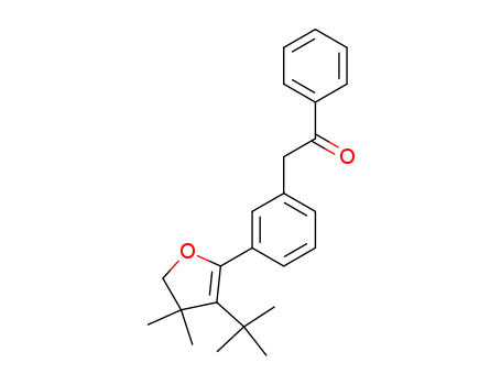 4-tert-butyl-5-[3-(benzoylmethyl)phenyl]-3,3-dimethyl-2,3-dihydrofuran