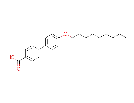 Molecular Structure of 69367-31-3 (4'-(NONYLOXY)[1,1'-BIPHENYL]-4-CARBOXYLIC ACID)