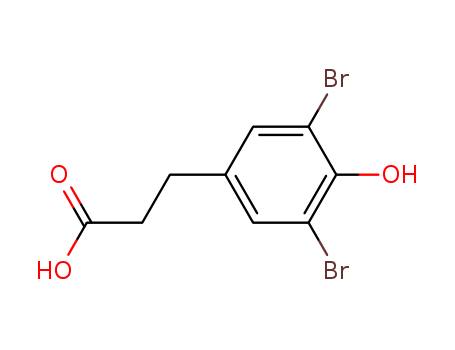 Benzenepropanoic acid,3,5-dibromo-4-hydroxy-