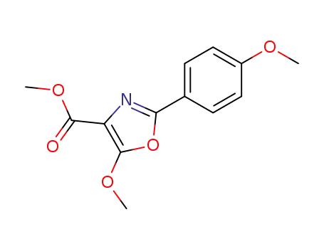 4-Carbomethoxy-5-methoxy-2-(4'-methoxyphenyl)oxazole