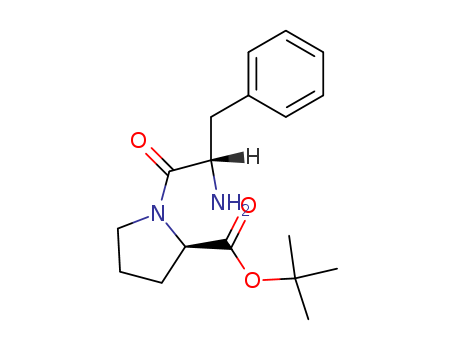 D-Proline, L-phenylalanyl-, 1,1-dimethylethyl ester