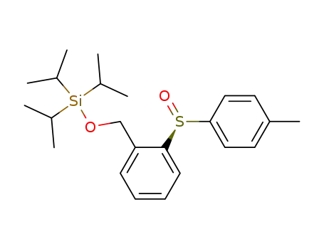 (S)-2-(Triisopropylsyloxymethyl)phenyl p-tolylsulfoxide