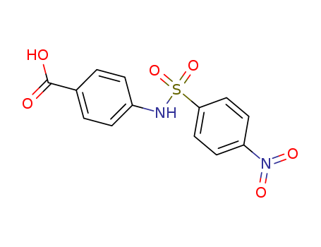 Benzoic acid, 4-[[(4-nitrophenyl)sulfonyl]amino]-