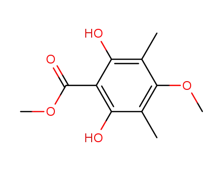 methyl 4-methoxy-3,5-dimethylphloroglucinol carboxylate
