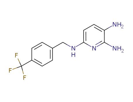N<sub>6</sub>-(4-(trifluoromethyl)benzyl)pyridine-2,3,6-triamine