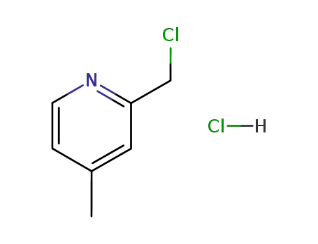 Molecular Structure of 71670-71-8 (2-(ChloroMethyl)-4-Methylpyridine hydrochloride)