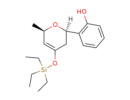 cis-2-methyl-6-phenyl-4-((triethylsilyl)oxy)-5,6-dihydro-2H-pyran