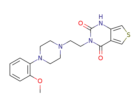 3-<2-<4-(2-methoxyphenyl)piperazin-1-yl>ethyl>thieno<3,4-d>pyrimidine-2,4-dione