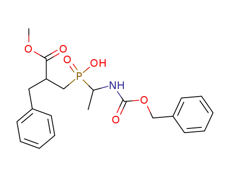 Methyl α-[[hydroxy[1-[[(phenylmethoxy)carbonyl]amino]ethyl]phosphinyl]methyl]benzenepropanoate