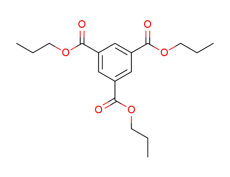 Molecular Structure of 56366-08-6 (tri-n-propyl benzene-1,3,5-tricarboxylate)
